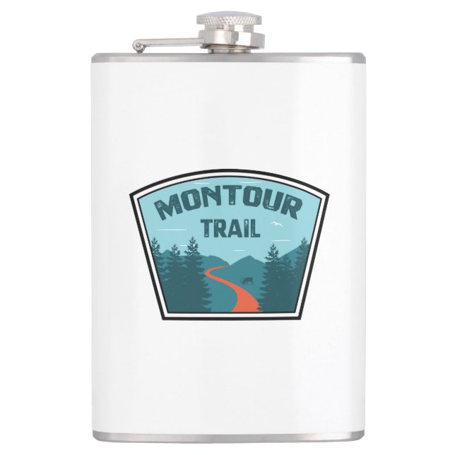 Montour Trail Flask (Front)