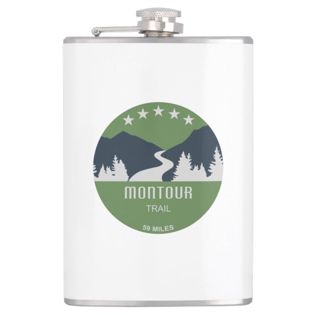 Montour Trail Flask (Front)