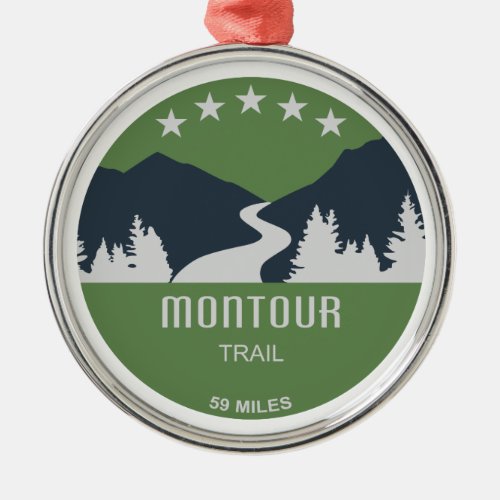 Montour Trail Metal Ornament