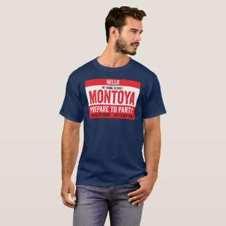 Montoya Reunion 2017 - Prepare to Party! T-Shirt