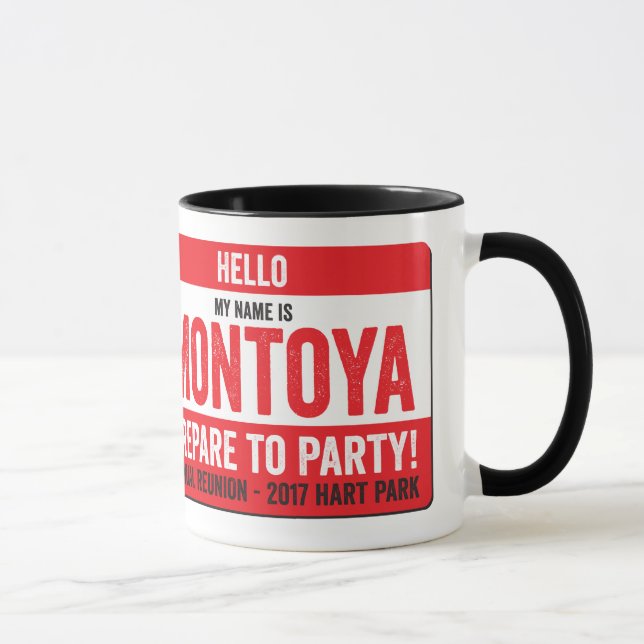 Montoya Reunion 2017 - Repare to Party! Mug (Right)