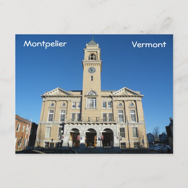 Montpelier Postcard (Front)