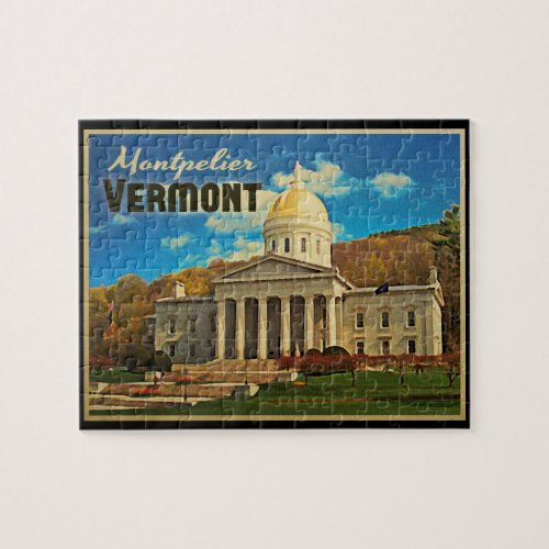 Montpelier Vermont Jigsaw Puzzle