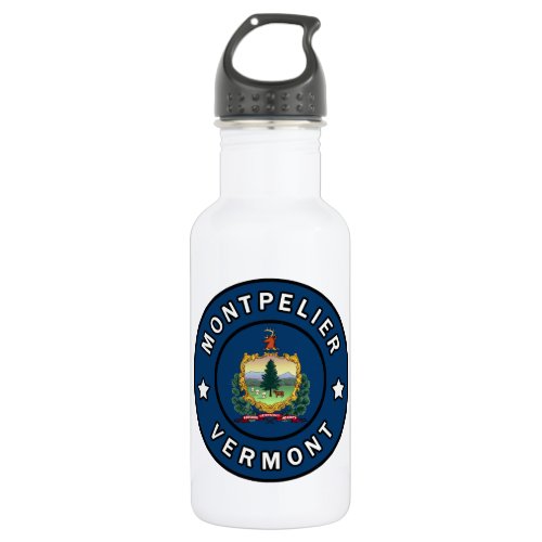 Montpelier Vermont Stainless Steel Water Bottle