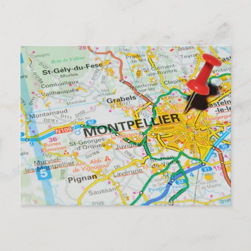 Montpellier France Postcard
