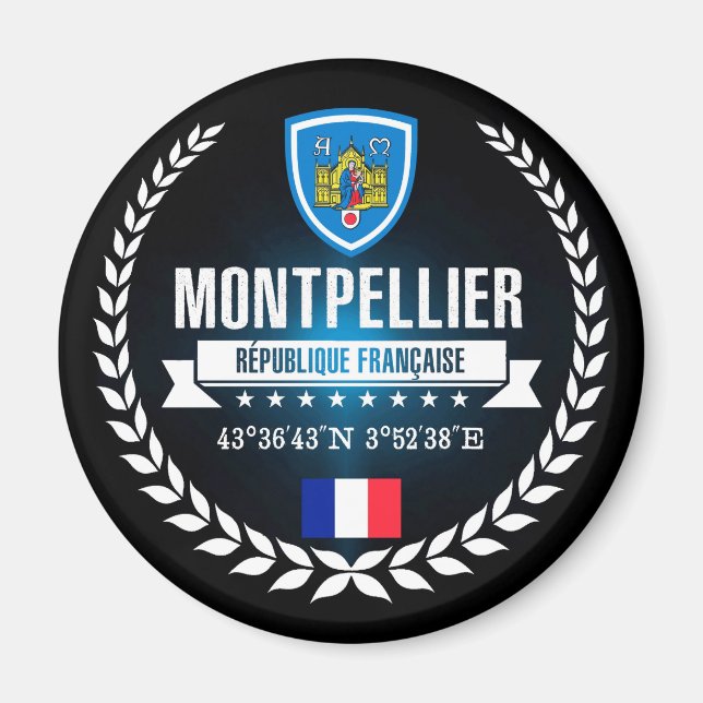 Montpellier Magnet (Front)