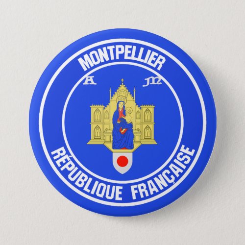 Montpellier Round Emblem Button