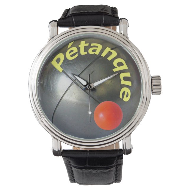Montre de Petanque Watch (Front)