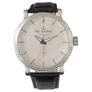 Montre Sky Apollon The vintage (Platinium ver.) Watch