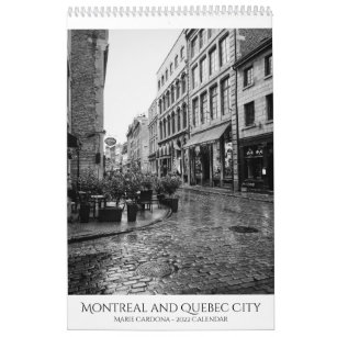 Montreal and Quebec City - Marie Cardona Calendar