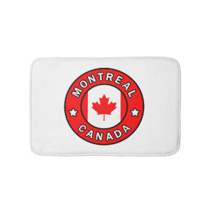 Montreal Canada Bathroom Mat