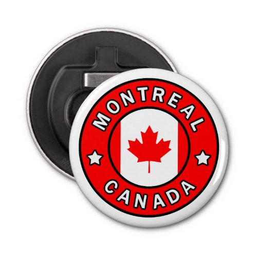 Montreal Canada Bottle Opener