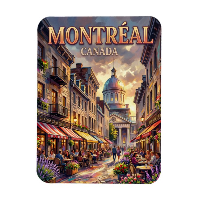 Montreal Canada Magnet (Vertical)