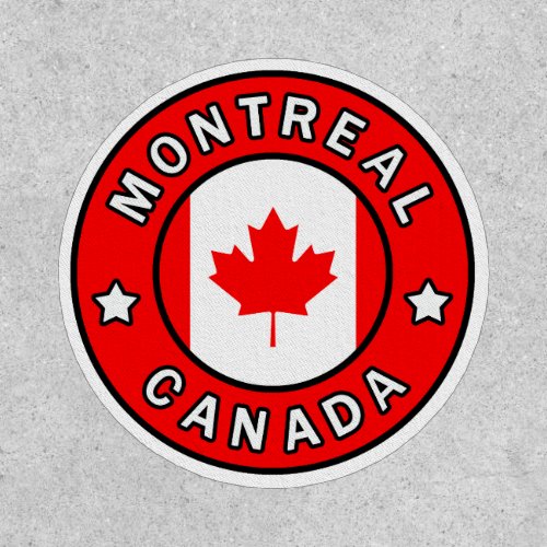 Montreal Canada Patch