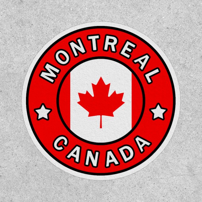 Montreal Canada Patch (Front)