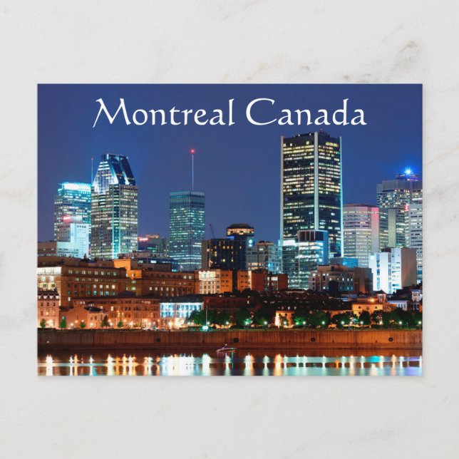 Montreal Canada Postcard (Front)