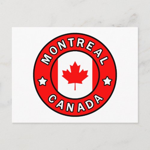 Montreal Canada Postcard