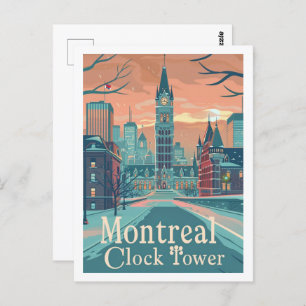 Montreal Canada Vintage Famous Travel Place Postcard