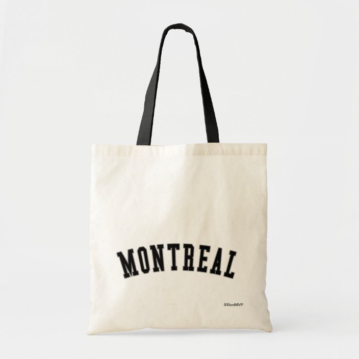 Montreal Canvas Bag