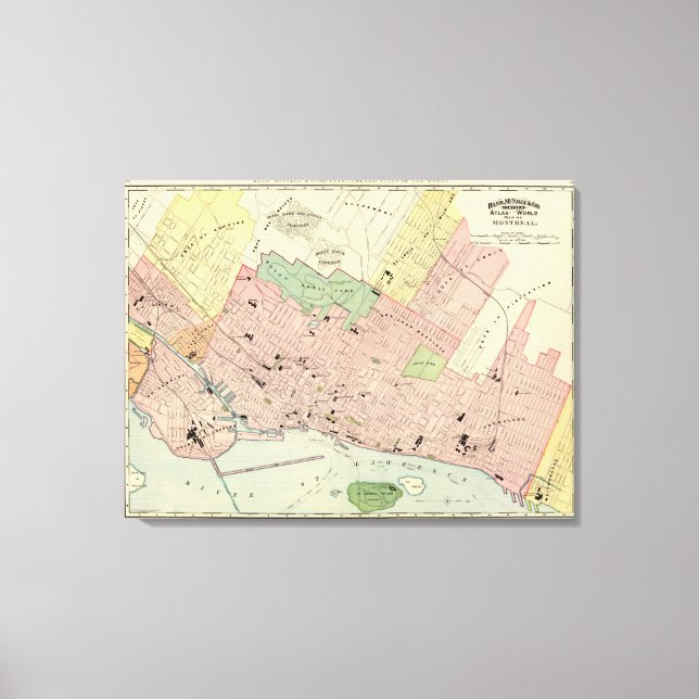 Montreal Canvas Print (Front)