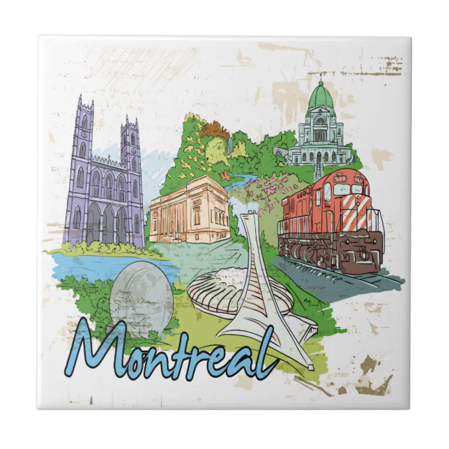 Montreal Ceramic Tile Zazzle
