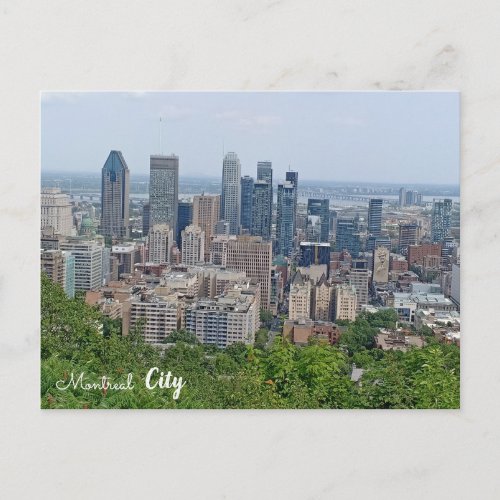 Montreal city postcard