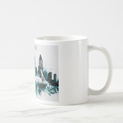 Montreal City Skyline Coffee Mug