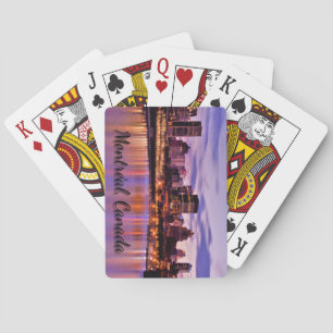 Montreal Cityscape Poker Cards