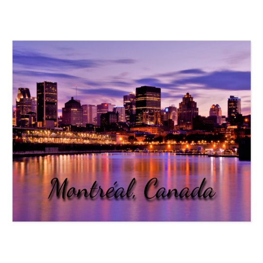 Montreal Cityscape Postcard