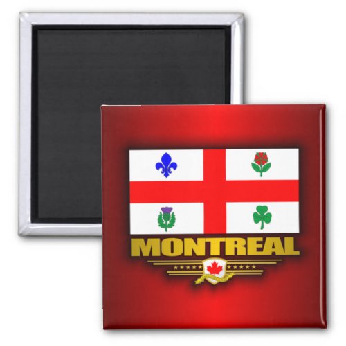Montreal Flag Magnet