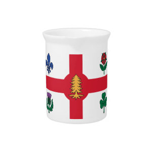 Montreal Flag Pitcher