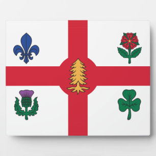 Montreal Flag Plaque
