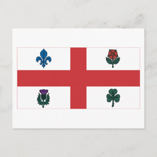 Montreal Flag Postcard