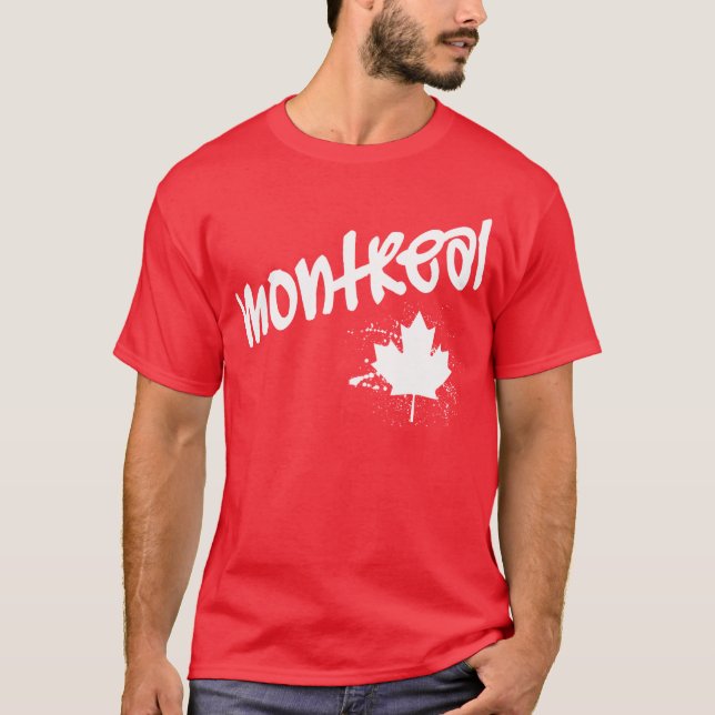 Montreal Graffiti T-Shirt (Front)