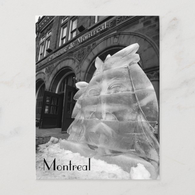 Montreal Historic Center Postcard (Front)