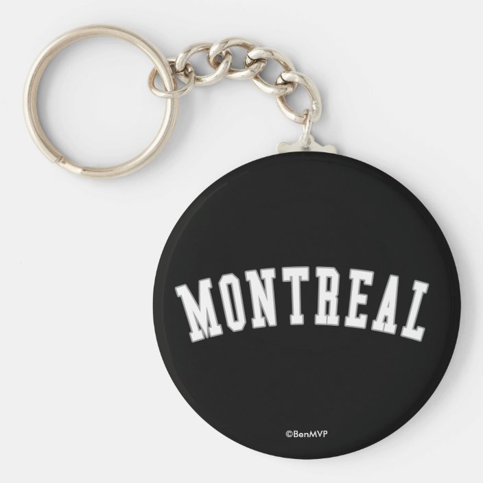 Montreal Keychain