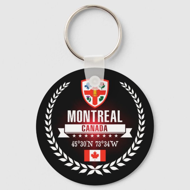 Montreal Keychain (Front)