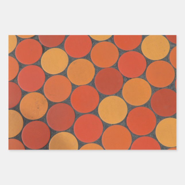Montreal metro tile  wrapping paper sheets (Front 3)