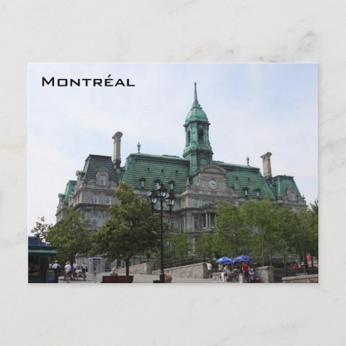 Montreal Old Town Postcard