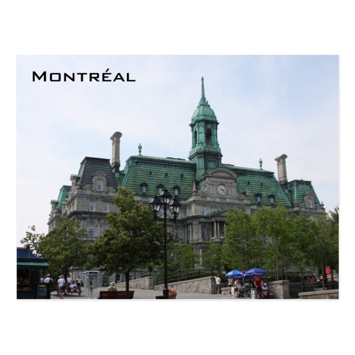 Montreal Old Town Postcard