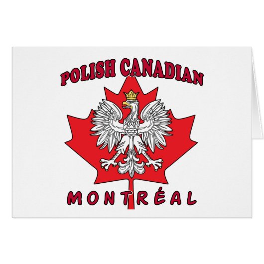 Montreal Polish Canadian Leaf (Front Horizontal)