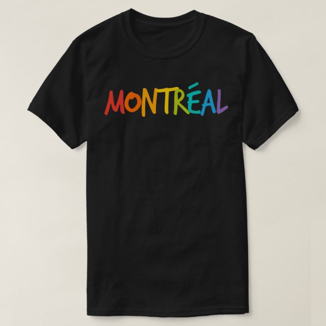 Montreal Pride T-Shirt (Design Front)