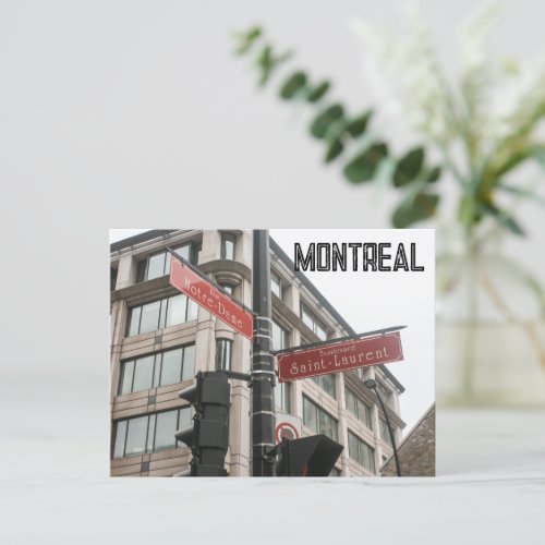 Montreal QC Canada City Photo  Postcard