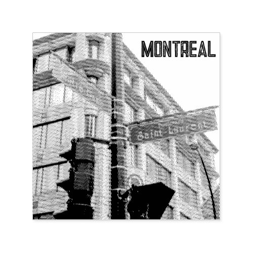 Montreal QC Canada City Photo  Self_inking Stamp
