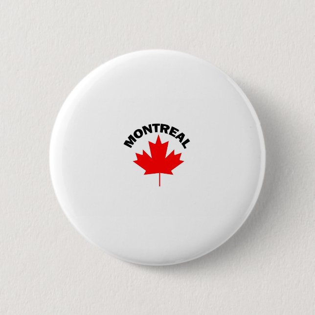 Montreal, Quebec Button (Front)