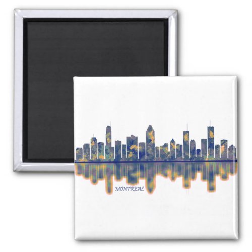 Montreal Skyline Magnet