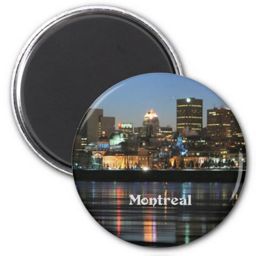 Montreal Skyline Magnet