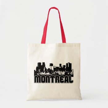 Montreal Skyline Tote Bag by TurnRight at Zazzle