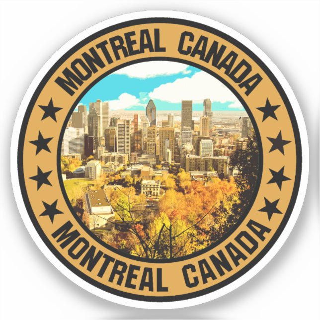Montreal                                           sticker (Front)