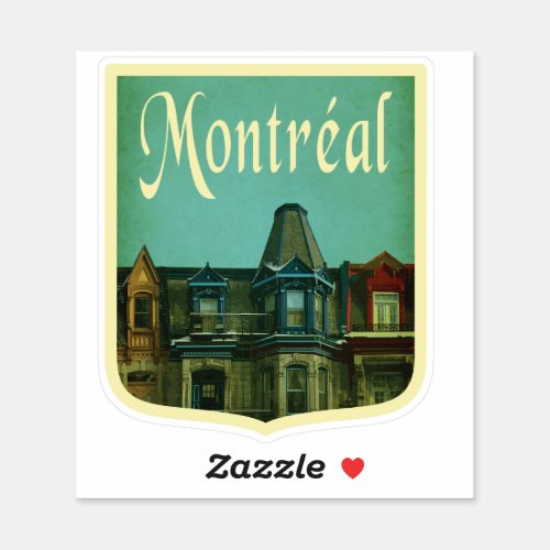 Montreal Travel Sticker